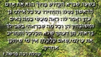 בשבילי נברא העולם? חז"ל, ז'אן ז'אק רוסו, אסכולת פרנקפורט ופשיזם